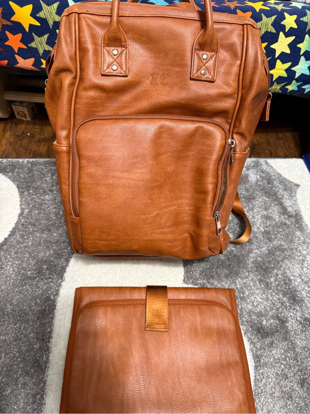 Citi Collective Explorer Brown Diaper Bag Backpack